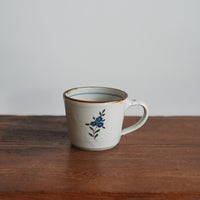 Kazuaki Shimura 志村和晃- Hand-Painted Floral Mug KAS08
