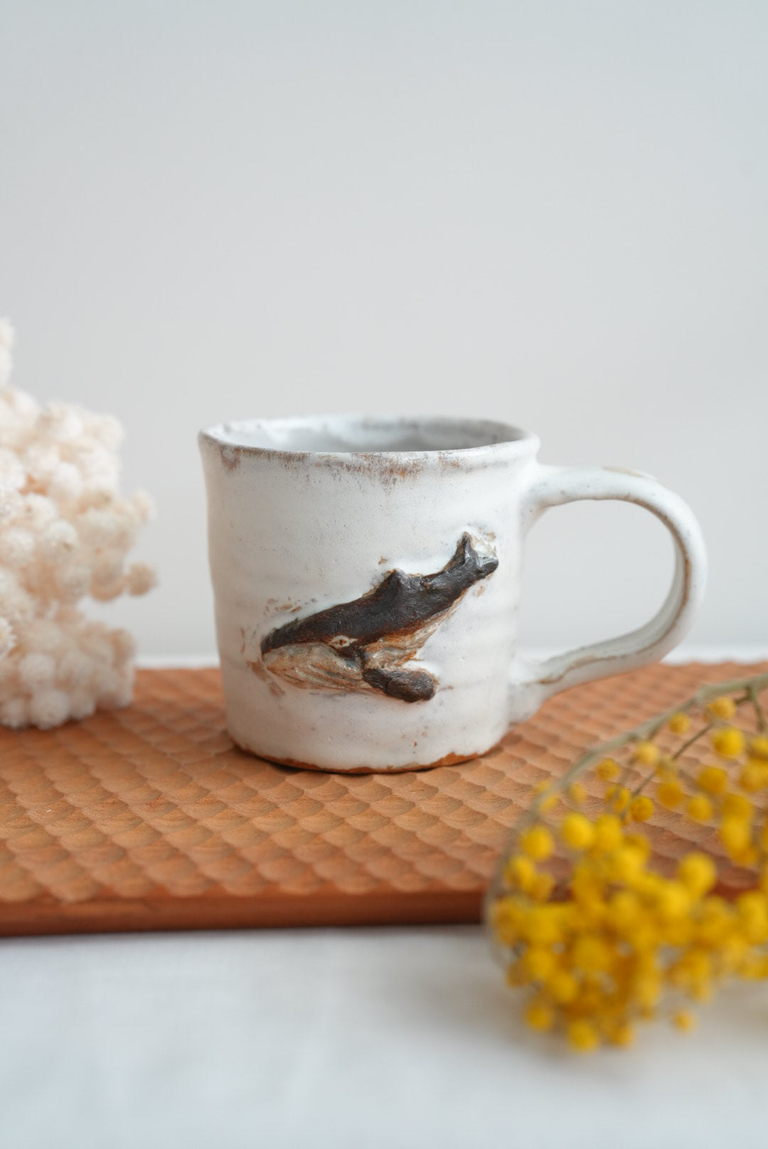 Tatsuo Horimizu 堀水達雄 Whale Mug TH02