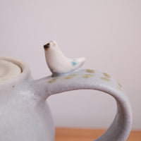 Haruko Harada 原田晴子 Tea Pot with a Bird - HH10 #6