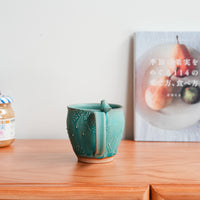 Satomi Motohashi 本橋里美 Bird Mug - Blue SM10