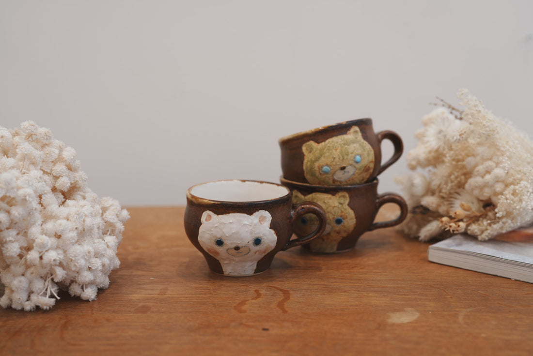 Tomoko Kubo コンガリ舍 Brown Mug TK02