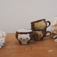 Tomoko Kubo コンガリ舍 Brown Mug TK02