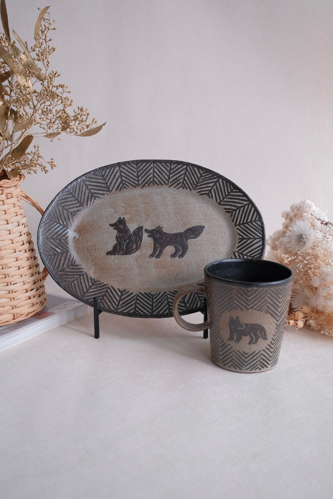 Ayane Hamada 濱田綾音Animal Oval Plate AY15