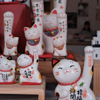 木村桜士堂 Ceramic Lucky Cat - Blessing