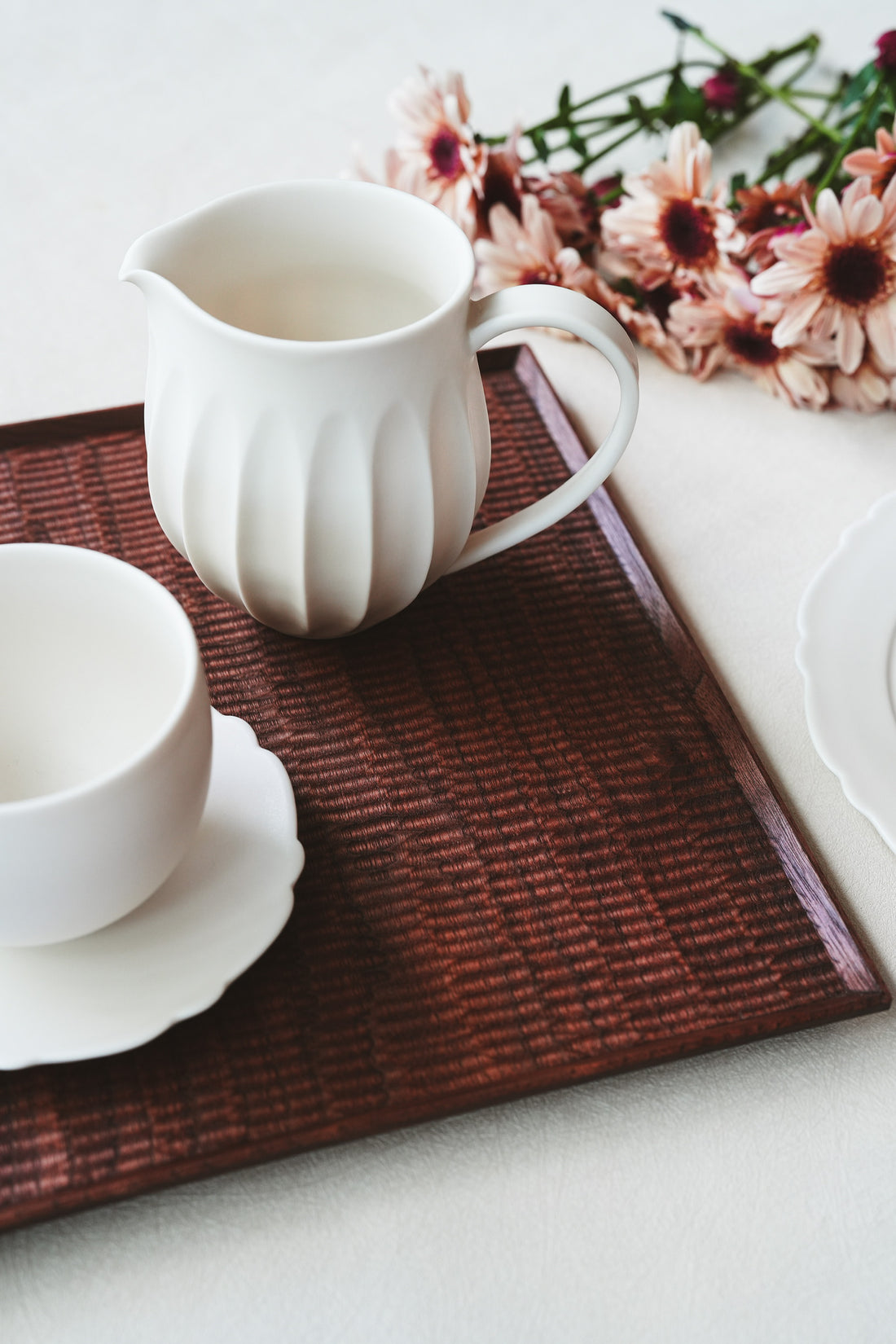 Kazunori Takatsuka 高塚和則 Square Walnut Wood Tray KU05