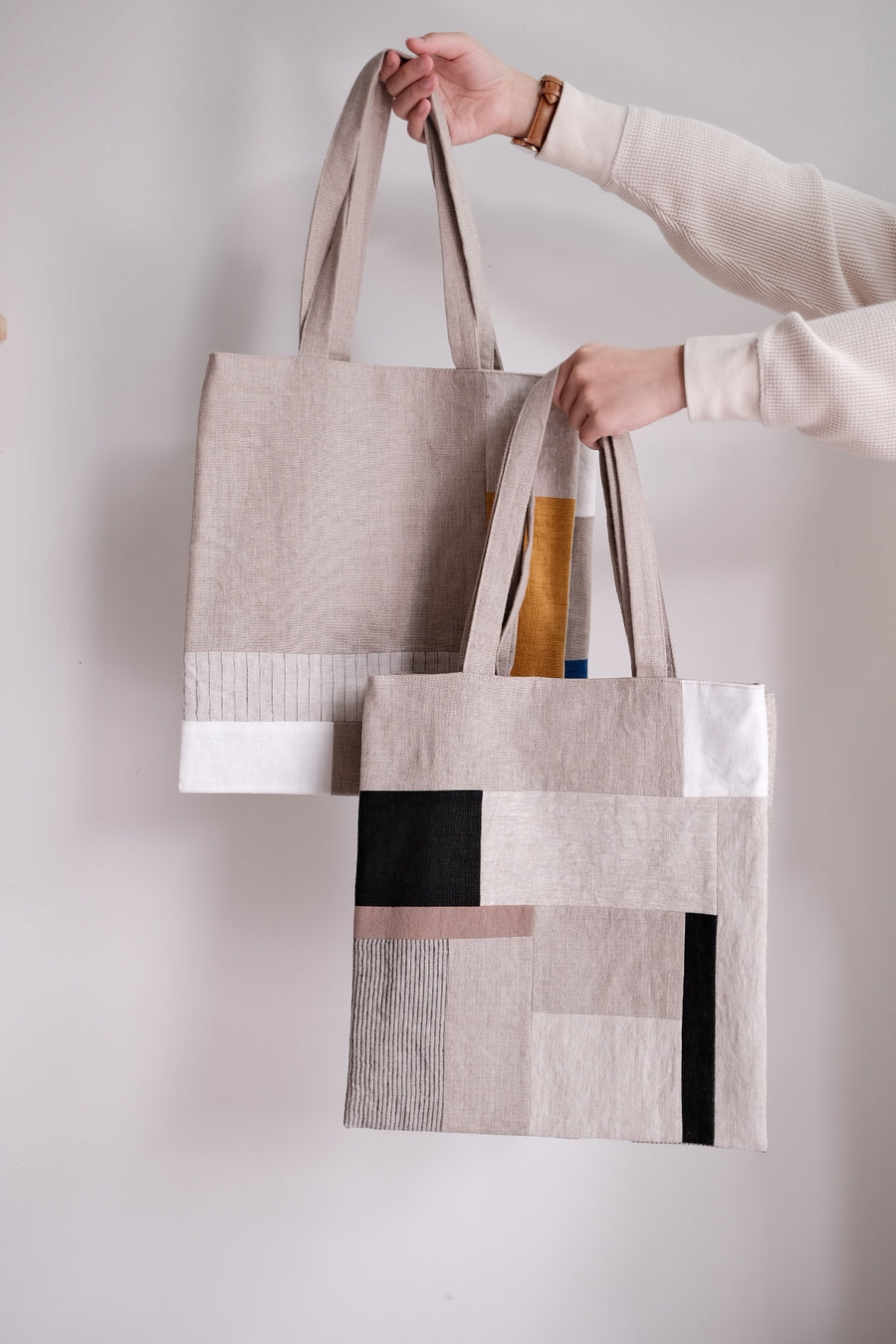 Japanese Linen Tote Bag