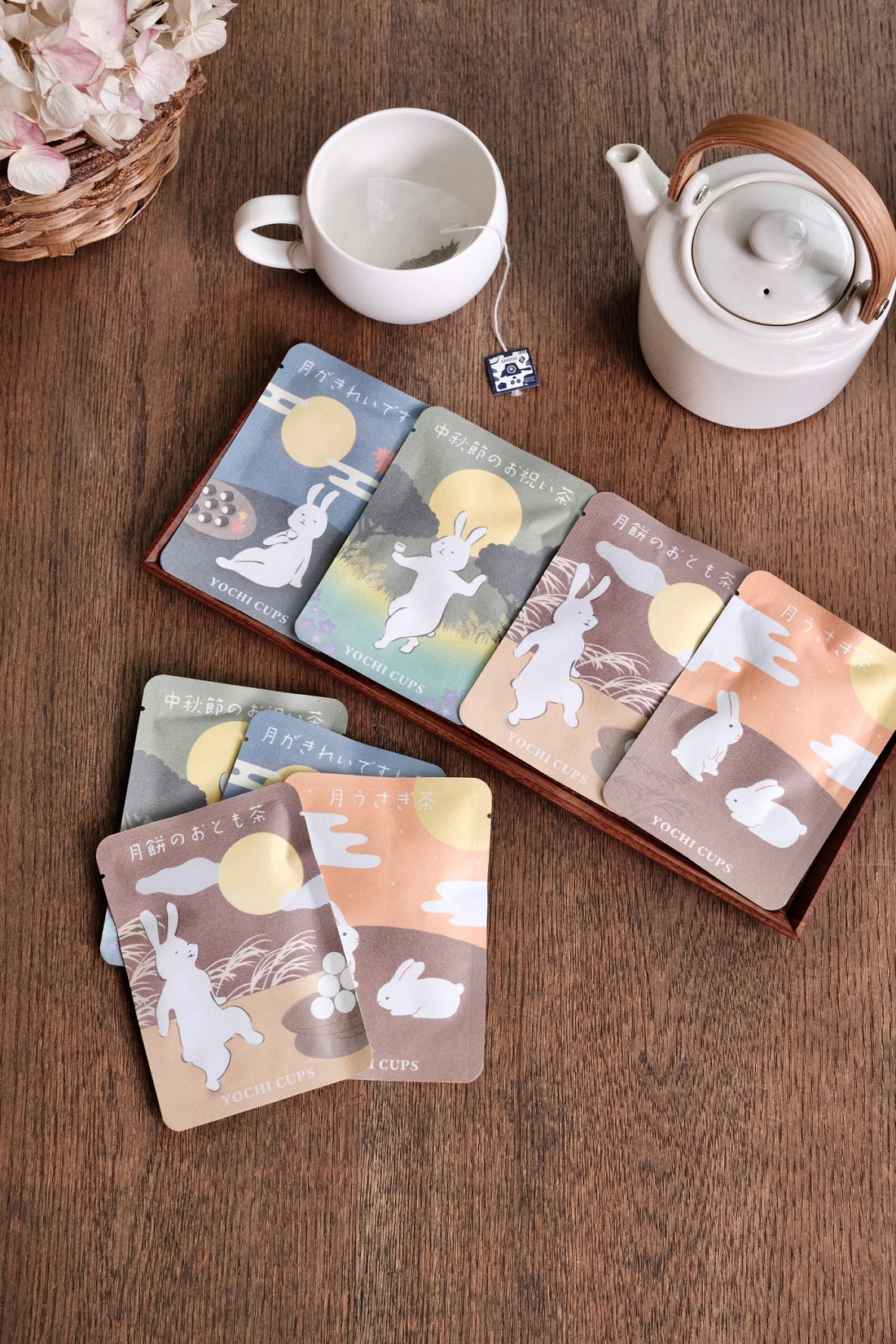 Kyoto Goencha x Yochi Cups Mid-Autumn Festival Tea