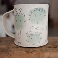 Zing Studio Hand-made Mug - Green