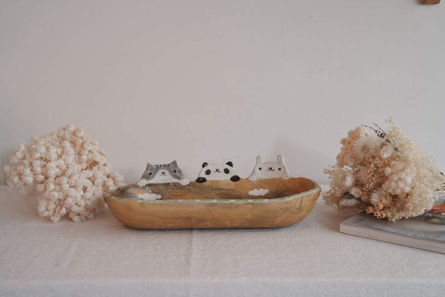 Fumiko Tsuchihashi 土橋文子 - Large Oval Deep Plate FT20 #1