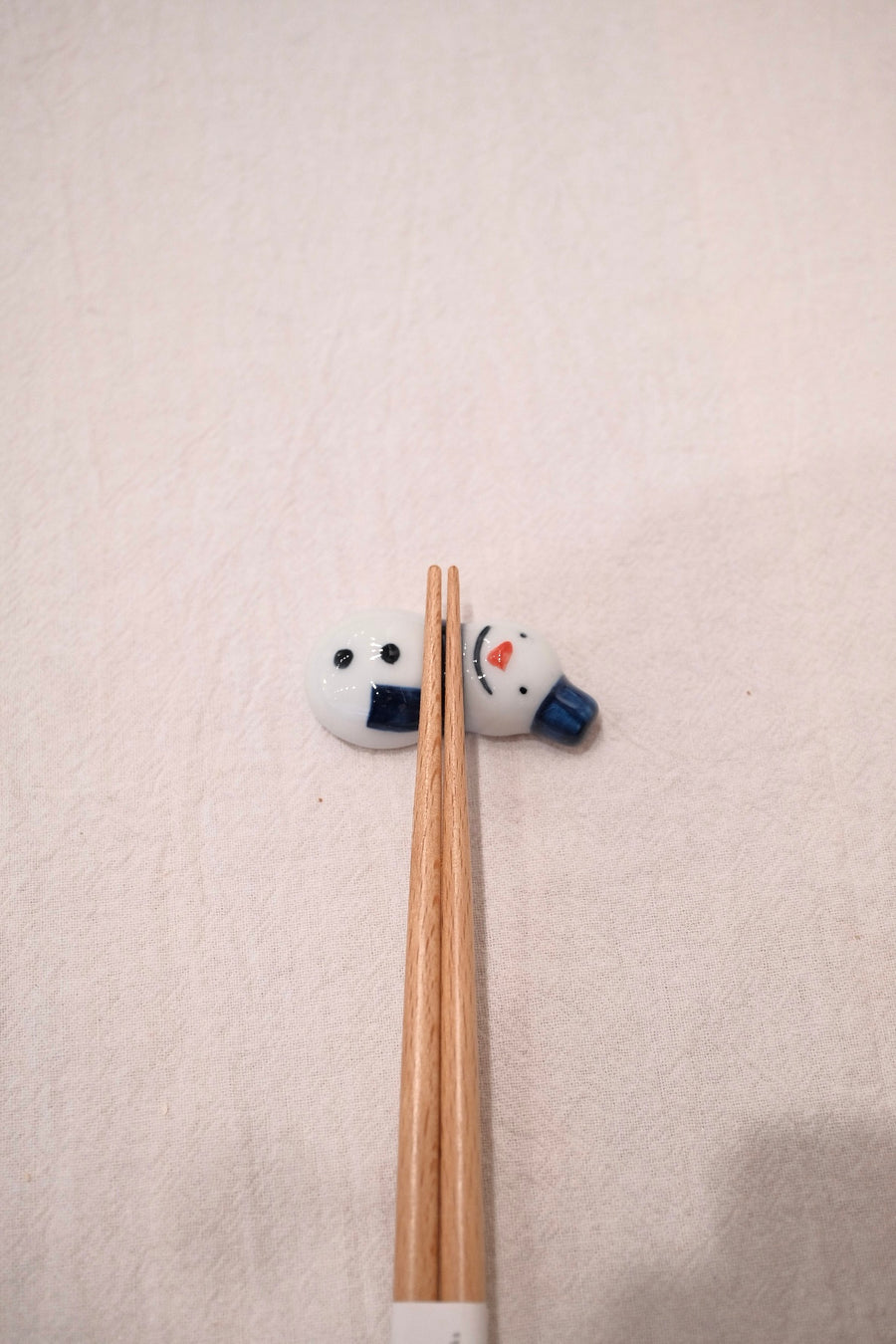 Arita ware - Christmas Snowman Chopstick Rest Set of 5