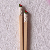 Ayataro Chopsticks - White Bear with Watermelon - aya05