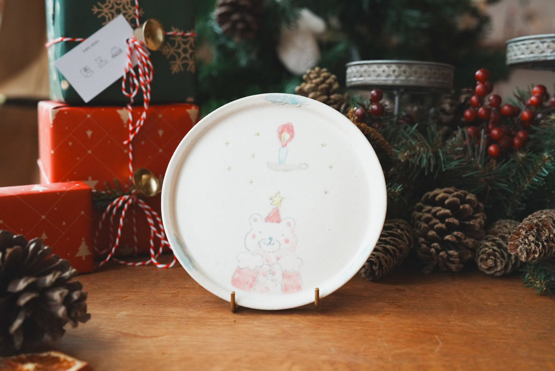 Tomoko Sonobe 園部智子 - Round Plate TE01