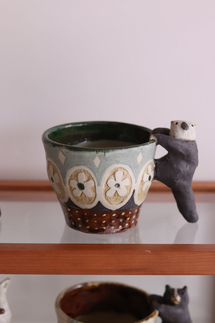 Katsukiya 香月舍 Animal Handle Mug KYE2