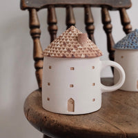 Forest Seed Pottery Ceramic Clay House Mug