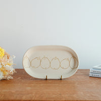 Chiho Yoshida 穗屋工房 Small Oval Plate - CY34