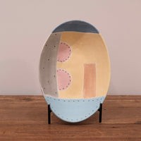 Emishi Kobo 池田匡優&美弥子 - Coloured Oval Plate Medium EK33