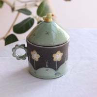 Akemi Nakamura 中村明美 Mug with Lid AN02