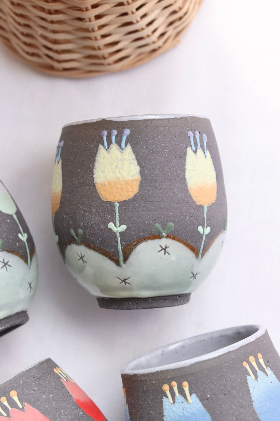 Akemi Nakamura 中村明美 Tulip Teacup AN12