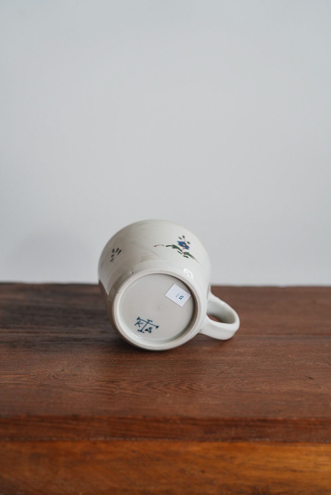 Kazuaki Shimura 志村和晃- Hand-Painted Floral Mug KAS08