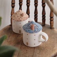 Forest Seed Pottery Ceramic Clay House Mug