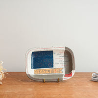 Hapun Pottery 拝志睦子 Rectangle Plate HP11