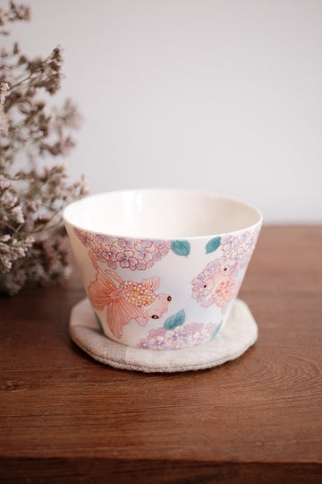 Baizhi Studio- Hydrangea Kinyo Coffee/Tea Cup