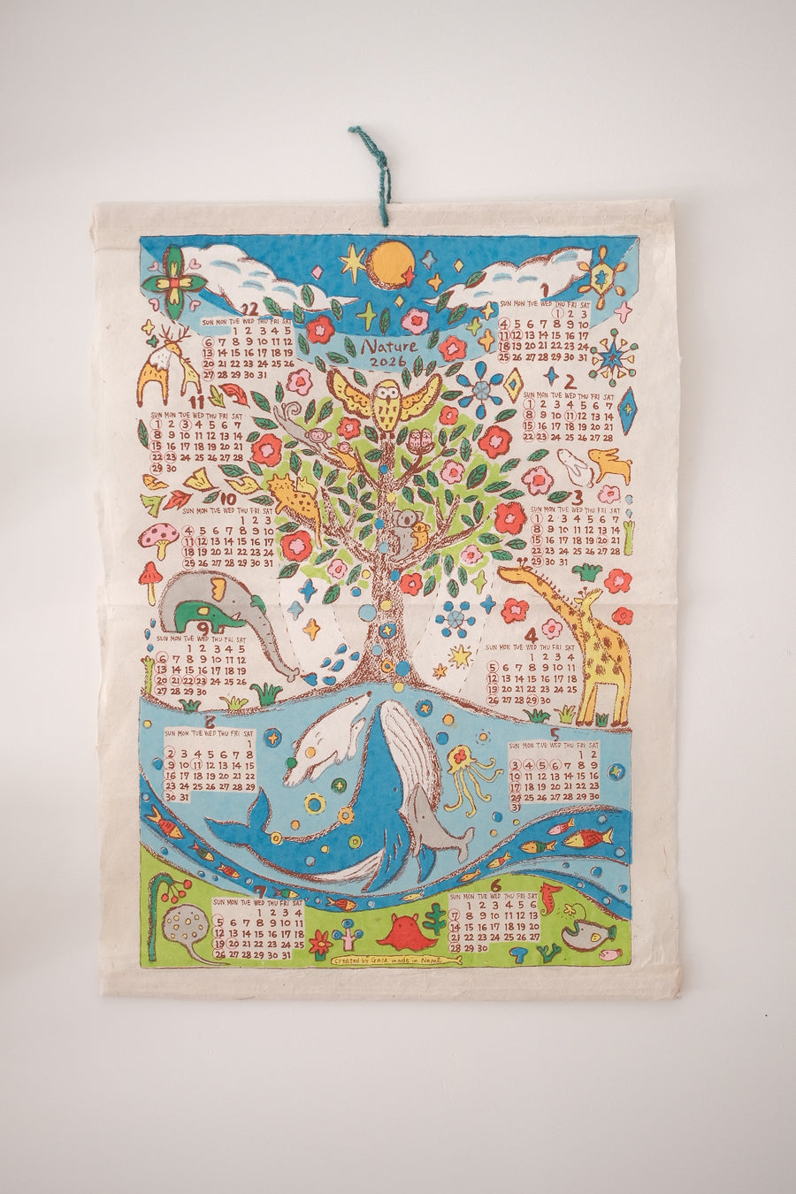Nepal Paper Calendar 2026