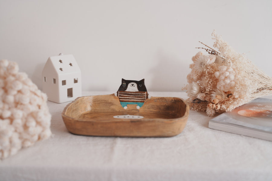 Fumiko Tsuchihashi 土橋文子 - Square Deep Plate FT19 #5