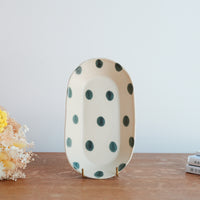 Ken Aoki 青木挙 Long Oval Plate KE01
