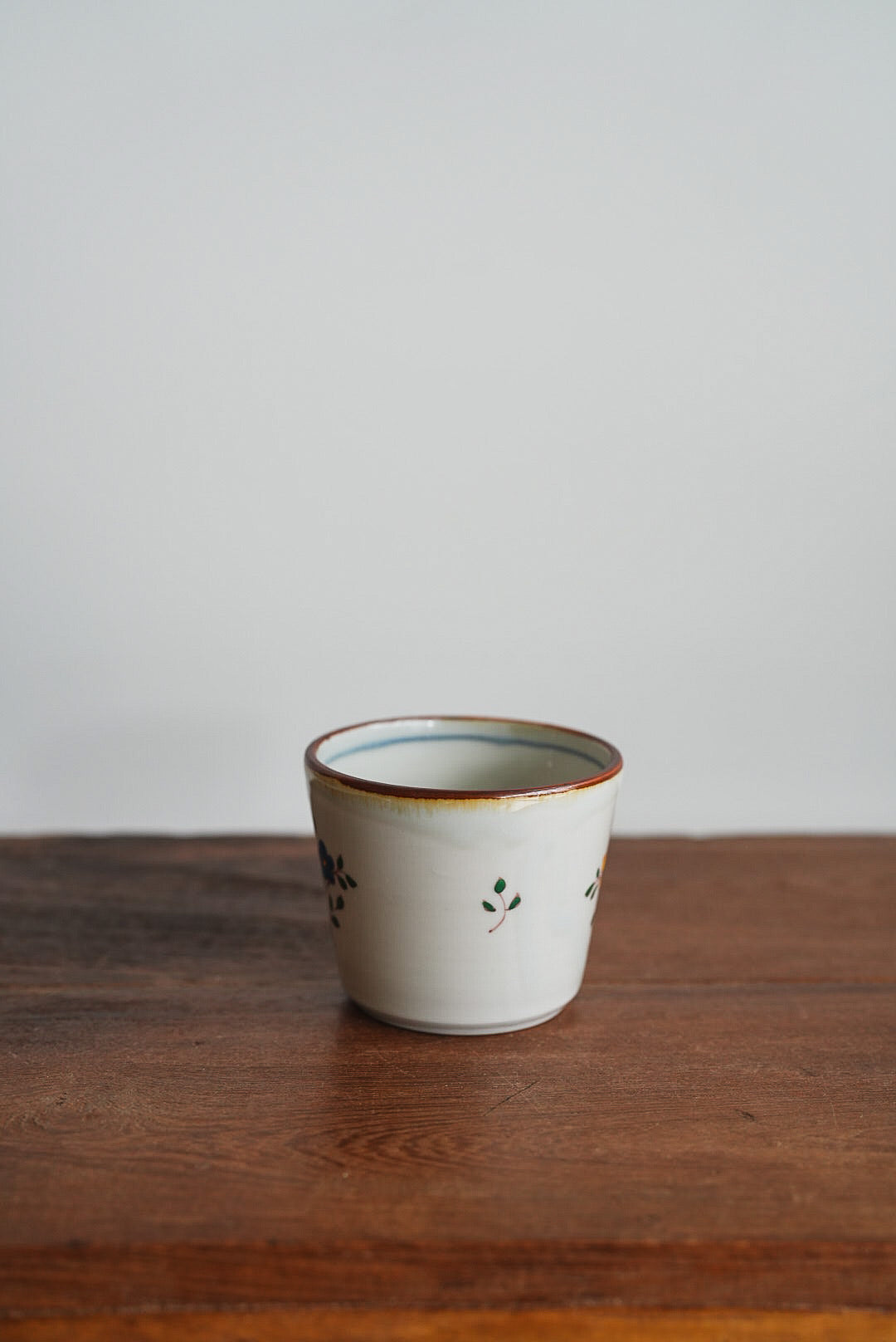 Kazuaki Shimura 志村和晃- Hand-Painted Floral Mug KAS08