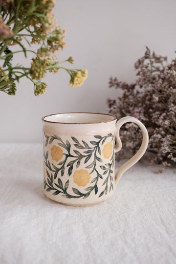 Nakagaki Tomoko Water Color Hand Painted Mug - KP14