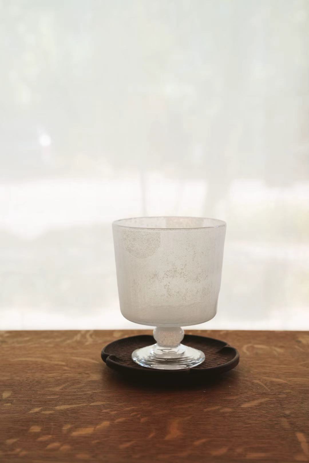 Juri Horino 堀野自由里 Circle Glass Goblet JH03