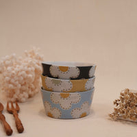 Kei Mitsumochi ミツ持啓 Flower Bowl - Blue KM68