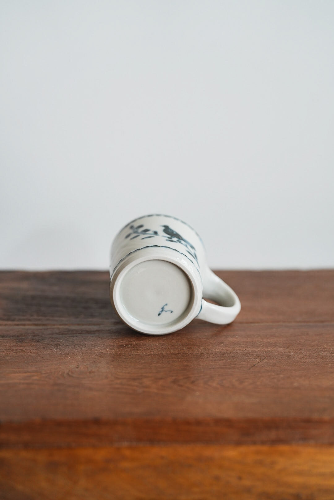 Kazuaki Shimura 志村和晃- Sometsuke Bird Motif Mug KAS05