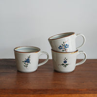 Kazuaki Shimura 志村和晃- Hand-Painted Floral Mug KAS08