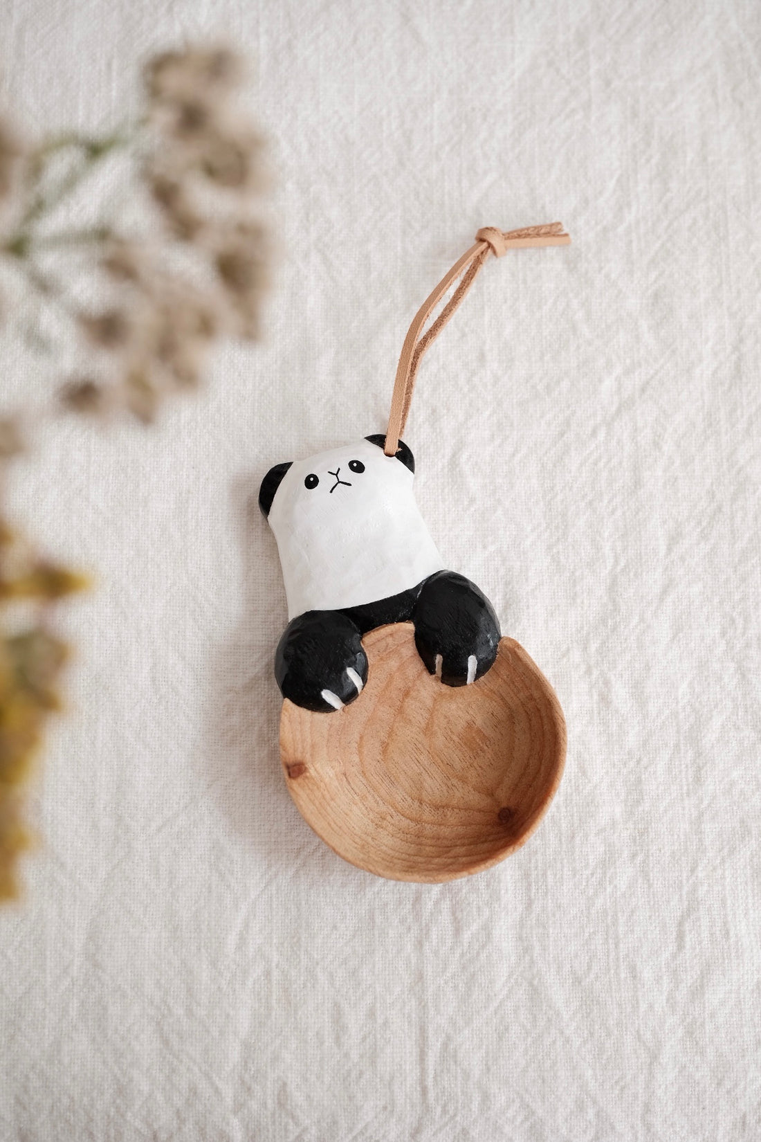 Kumiko Nakamura 星屑制作所 Wood Coffee Spoon - Panda H13