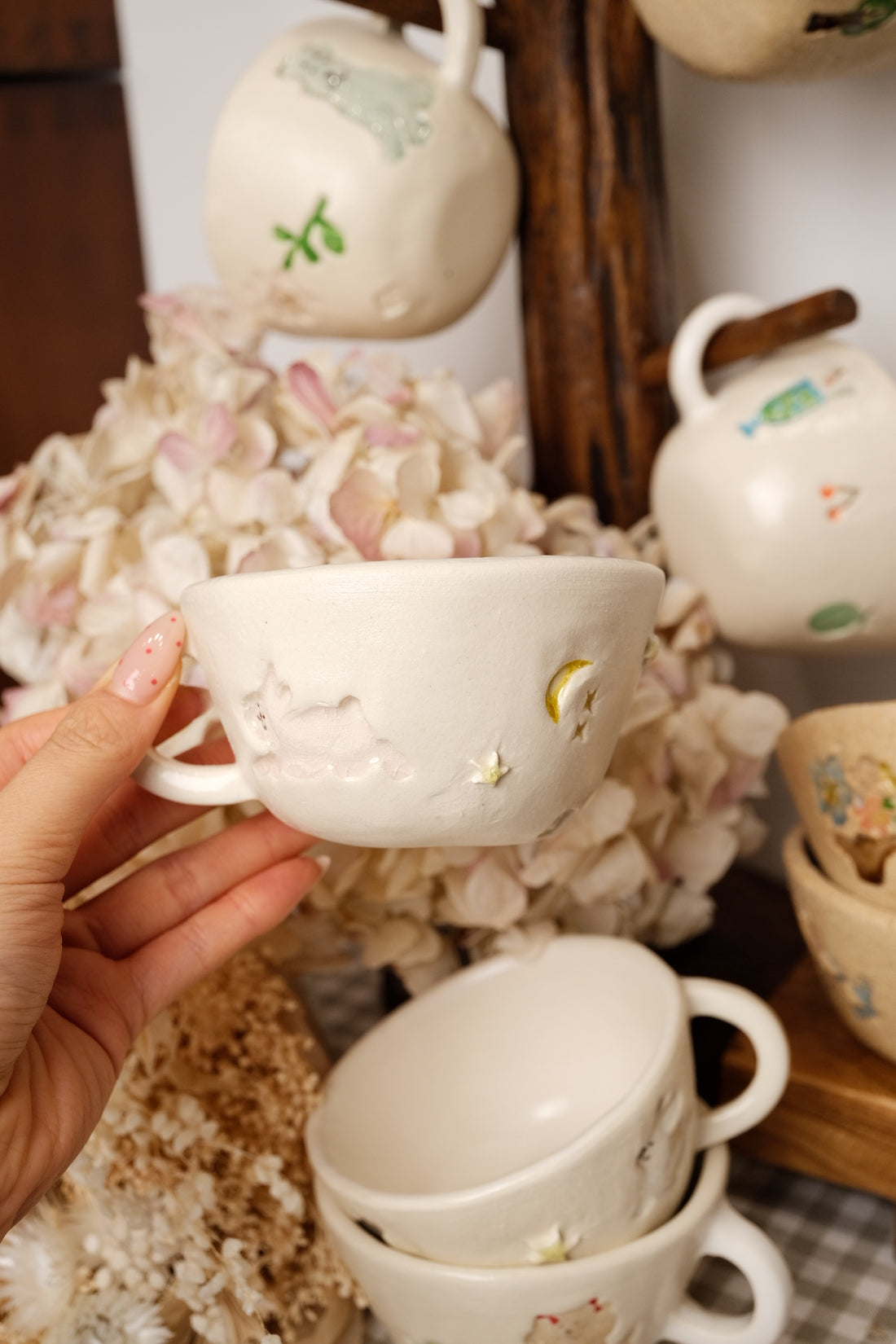 Fukuda Yuko 福田友子 Round Mug FU01