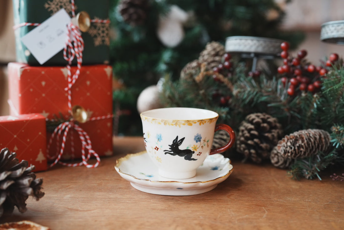 Misao Yajima 矢島操 Mug with Saucer Set MY05