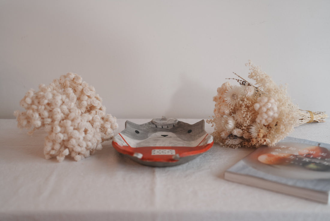 Fumiko Tsuchihashi 土橋文子 - Animal Shaped Plate FT17 #5