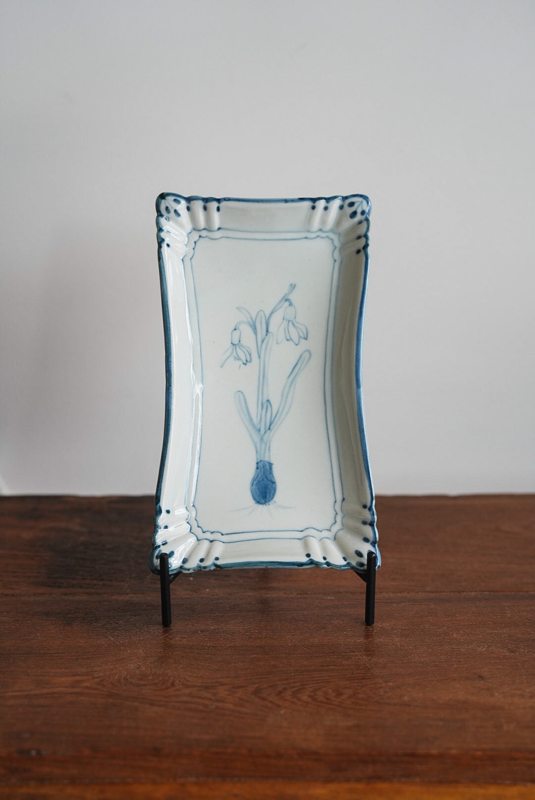 Maya Inamura 稲村真耶 Flower Rectangle Plate MI19