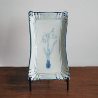 Maya Inamura 稲村真耶 Flower Rectangle Plate MI19