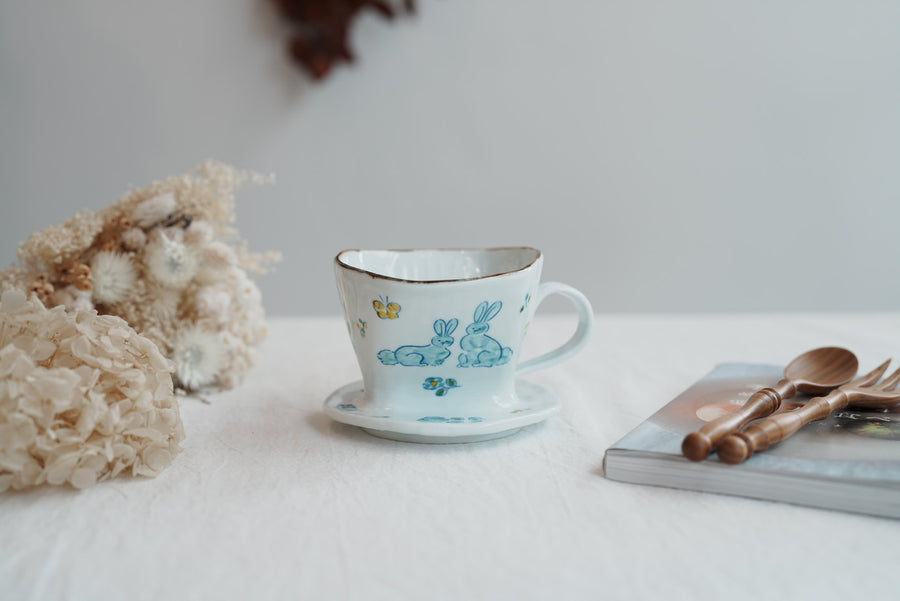 TATA Pottery Studio 田中大輝 & 田边桂- Porcelain Coffee Filter TP19 #2