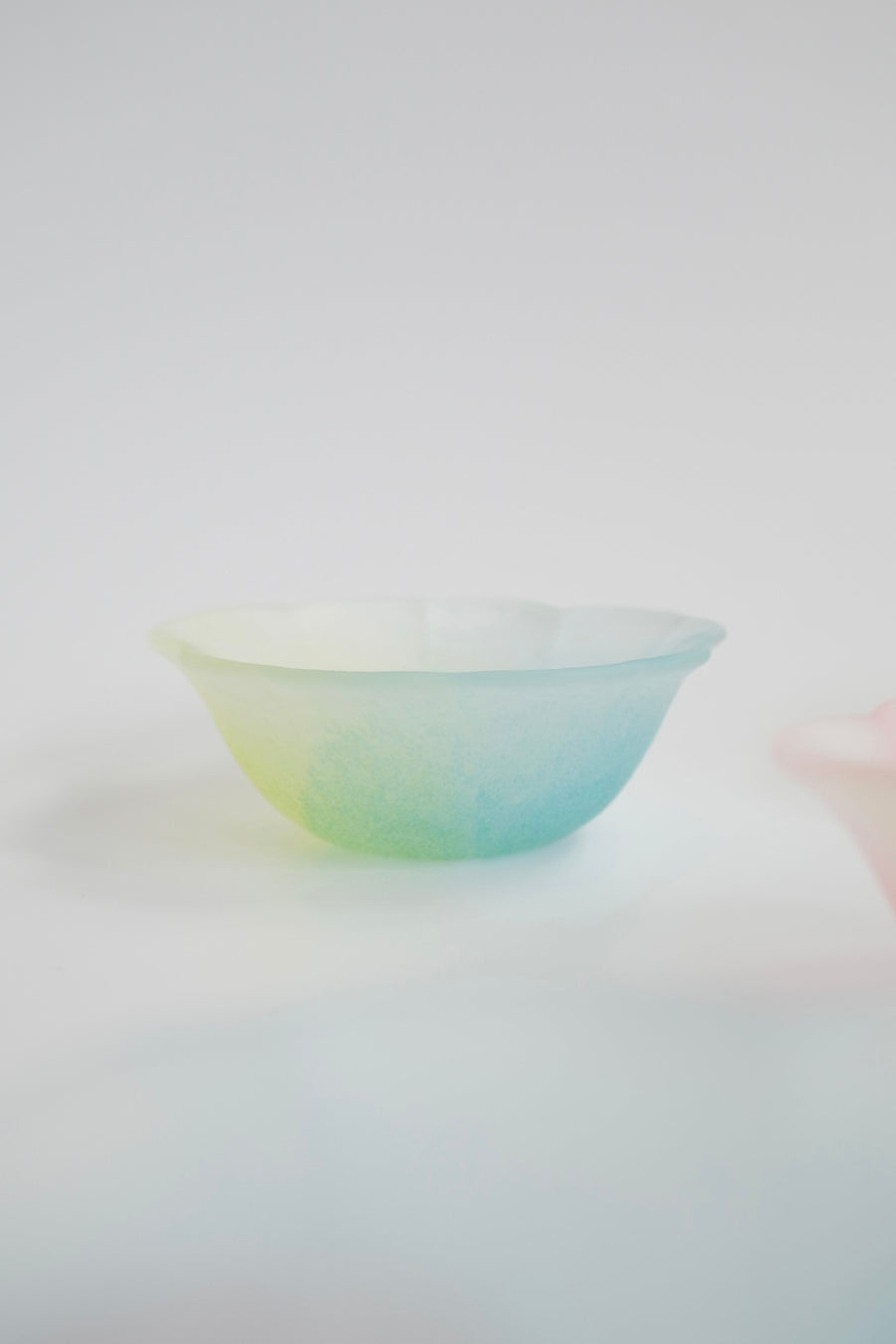 Aika x Iwasawa Glass Handmade Sakura Shaped Glass