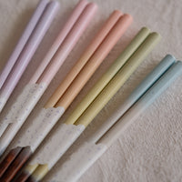 Japanese Natural Wood Chopsticks Pastel Collections