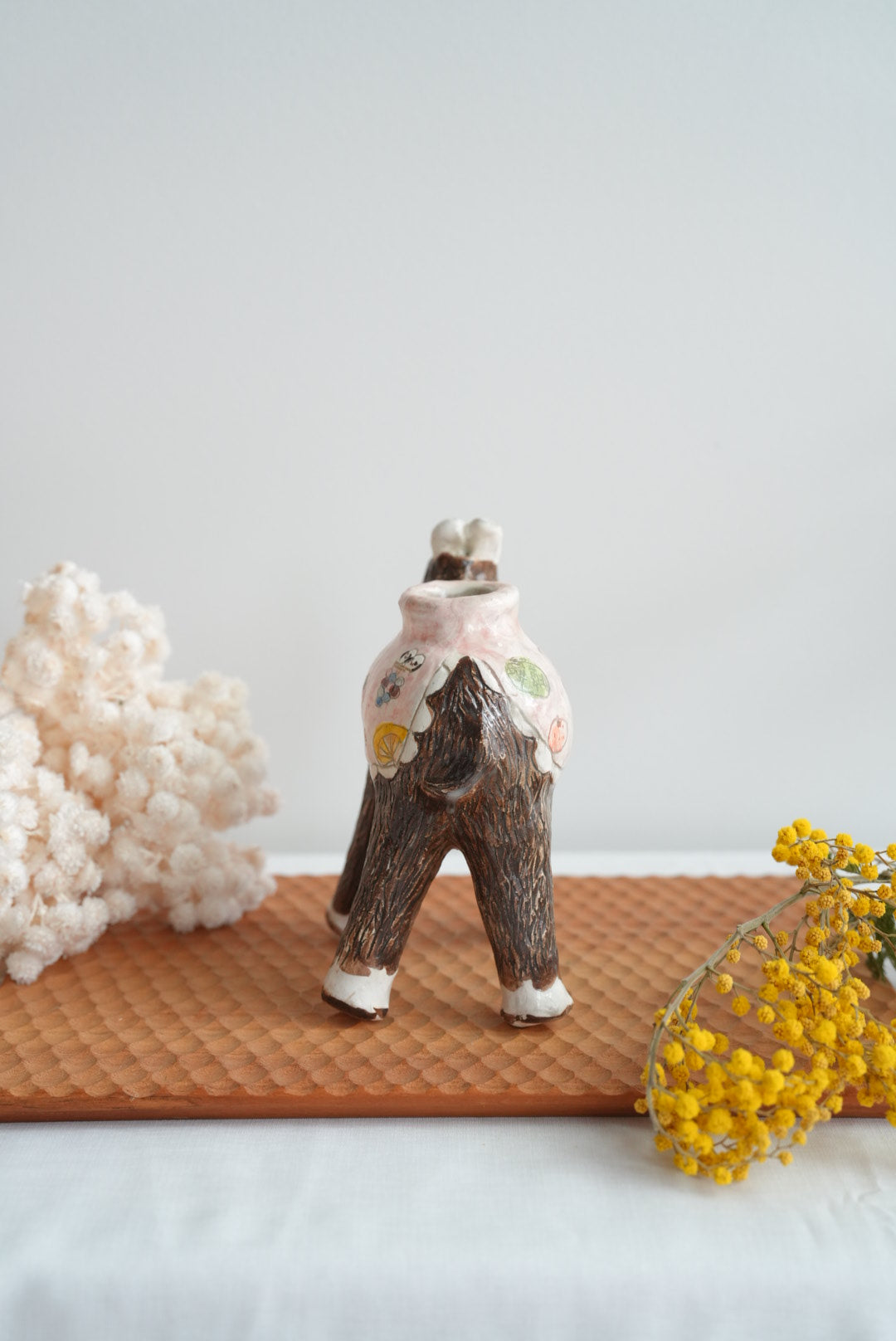 Sayo Horimizu 堀水小夜 Donkey Vase SH06