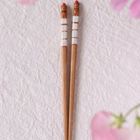 Ayataro Chopsticks - Brown Bear with Strawberry - aya05