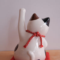 木村桜士堂 Ceramic Lucky Cat - Blessing