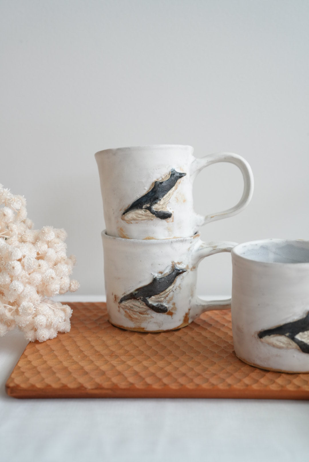 Tatsuo Horimizu 堀水達雄 Whale Mug TH02