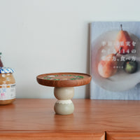 Kiezakka 木繪雜貨 Pedestal Plate - Christmas KZ01