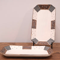 Emishi Kobo 池田匡優&美弥子 - Wide Octagon Plate Large EK03